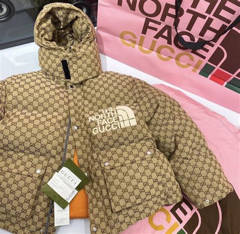 gucci tnf price|Gucci north face collection.